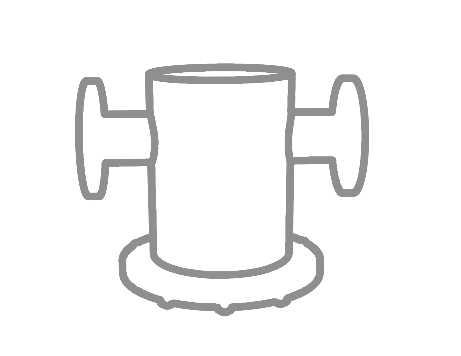 Грязевик вертикальный