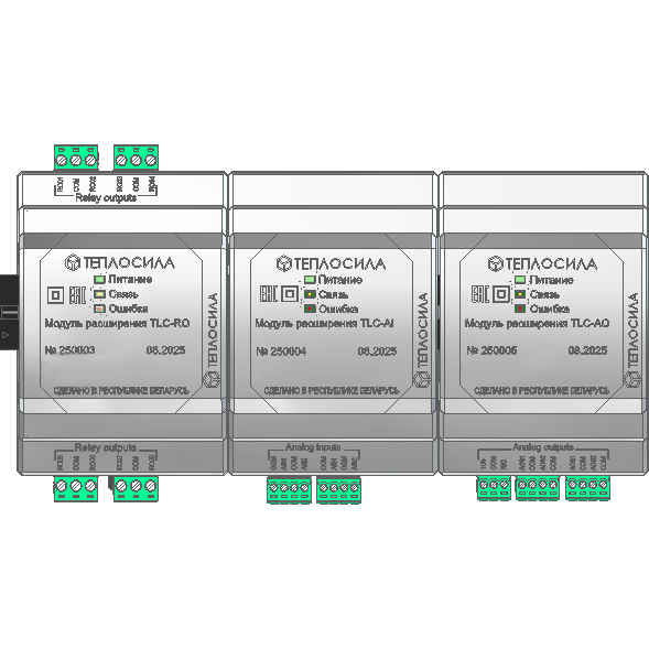 Модули расширения TLC-AI, TLC-AO, TLC-RO